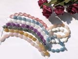 Faceted Amethysts Turquoises Water Drop Beads DIY Bracelet Accessories