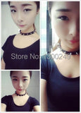 Sexy Harajuku Rivet Necklaces Punk Choker Belt Club Party