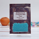1.0~3.0mm Turquoise Nano Crystal Gem Loose Stone