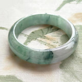 Burmese Jadeite 54-64mm Two-color Princess Bracelet