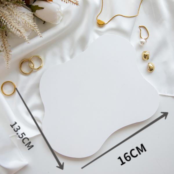 Jewelry Display Plate Rings Earrings Organizer