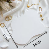 Jewelry Display Plate Rings Earrings Organizer