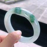 Burmese Jadeite Two-color Bracelet Princess Jewelry for Mom and Girlfriend