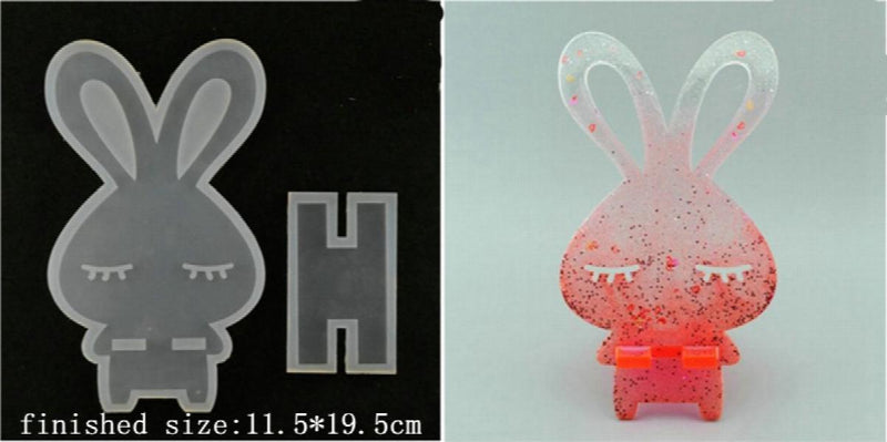 Mobile Phone Stent Mold DIY Tool Silicone Mould for Resin Real Flower