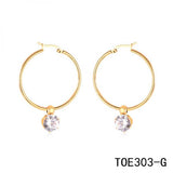 Earring Studs Women Jewelry Girl Nice TOE303