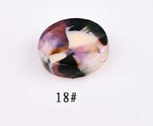 Acetic Acid Round Wafer Earring DIY Pendant Jewelry Material Package