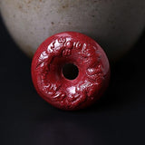 5A Cinnabar Dragon Safety Knot Necklace Pendant DIY Jewelry Material