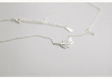 925 Sterling Silver Feather Necklaces & Pendants For Women