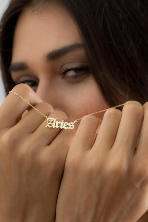 Custom Stainless Name Necklace, Women's Gift, Mother's Day Jewelry