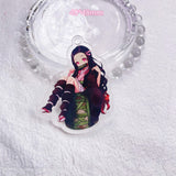 10pcs Demon Slayer Keychain Kimetsu no Yaiba Blade of Ghost Keychains
