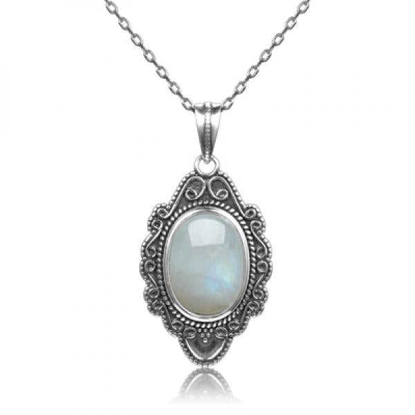Tigereye Rhodochrosite Necklace Pendant 925 Sterling Silver Jewelry