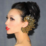 Big Fairy Muti Leaves Ear Hook Earrings - Punk Style - No Pierced Ear Cuff