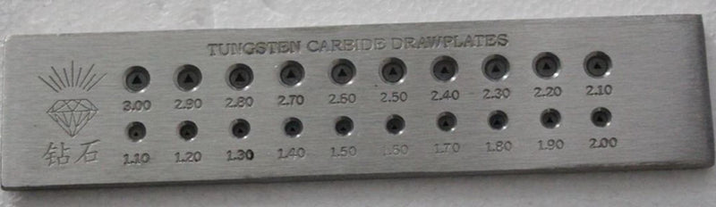 Tungsten Carbide Jewelry Drawplate