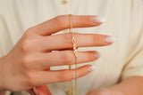 Custom Name Hand Chain Stainless Steel Bracelet