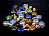 20pcs Mini Glass Vial Bottles with Cork Stopper for DIY Necklace Jewelry Pendant