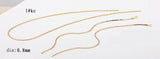 Copper Chain Tassel Earrings DIY Material