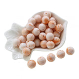 Marble Silicone Beads Chewable Teething 100 pcs