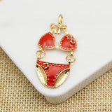 Sexy Bra & Panties Shape Oil Drop Earrings 30pcs
