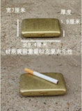 Handcrafted Brass Cut Work Cigarette Case Holder Box
