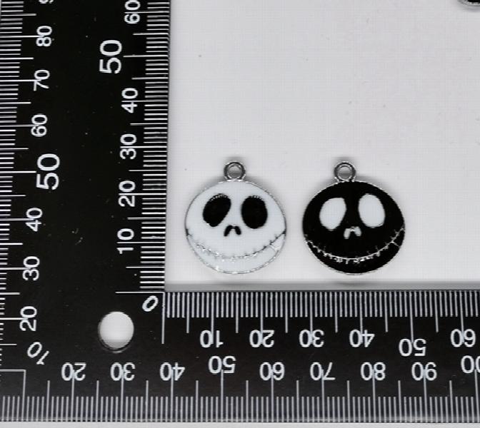 10 Pcs Nightmare Before Christmas Enamel Charms for DIY Jewelry