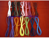 17-19 Inch Adjustable Velvet Cord String for DIY Jewelry Making 20pcs