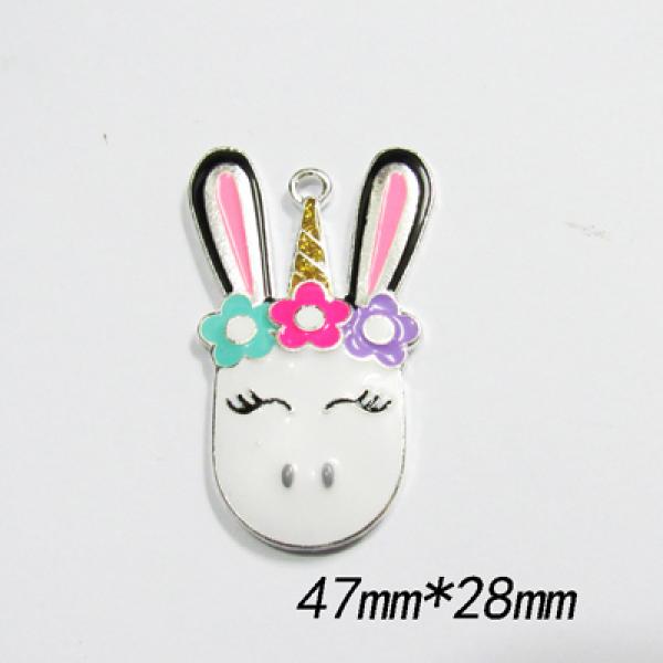 10pcs Unicorn Pendants Easter/St.Patrick's/Valentine's/4th Of July Bag