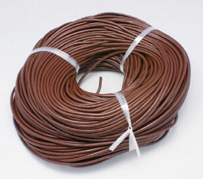 1.5mm Brown Leather Jewelry Cord String For Bracelet & Necklace