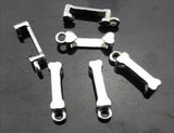 120Pcs 8mm Bone Charm DIY Dog Collar Accessories
