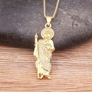 Nidin Classic Grim Reaper Death Antique Pendant Long Chain Necklace Gift