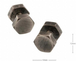 Men's Brushed Cufflinks for Shirt L1517
