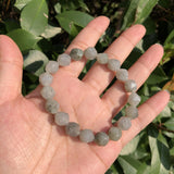 Labradorite Bracelet Diamond Shape Faceted Beads Healing Stone Jewelry