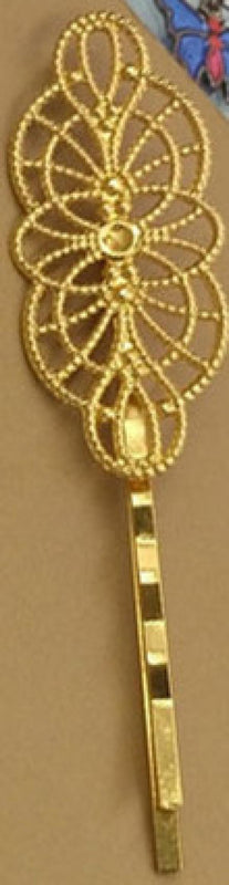 20Pcs Filigree Flower Barrette Hair Accessories