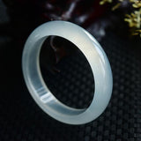 Zheru Natural Agate Chalcedony 54mm-64mm Bracelet Princess Jewelry