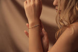 Personalized Pave Diamond Name Bracelet For Women