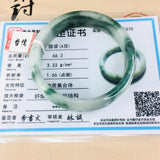 Natural Jadeite Bracelet Double 54-62mm Female Jade Bracelet