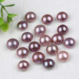 DIY 12-14mm Pink Purple Mabe Pearl Loose Beads for Jewelry Making