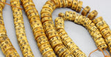 Natural Bovine Bone Beads Carved Cross Tibetan Spacer DIY Jewelry