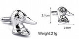 Duck Mallard Cuff Links for Men French CuffLink Fancy Shirt Wedding Gift