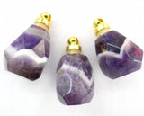 Natural Stone Quartz Crystal Charms Pendant for DIY Jewelry Making