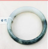 Zheru Jewelry Natural Jadeite Bracelet Double 54-62mm