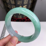 Natural Burmese Jade 54-62mm Bracelet Princess Jewelry Gift