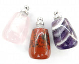 Natural Stone Quartz Crystal Charms Pendant for DIY Jewelry Making