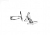 Men's English Letter Cufflinks Wholesale&retail Silver Copper Novelty Gift