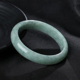 Zheru Jewelry Natural Myanmar Jadeite Light Bracelet Princess Jewelry
