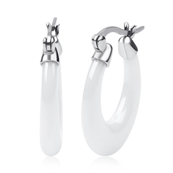 Women Ceramic Clip-On Earrings for Christmas Gift