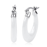 Women Ceramic Clip-On Earrings for Christmas Gift
