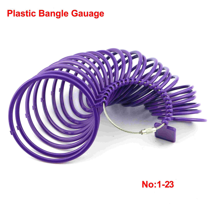 Plastic Bracelet Bangle Gauge Wristband Measuring Tool