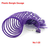 Plastic Bracelet Bangle Gauge Wristband Measuring Tool