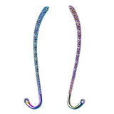 20 pcs Alloy Plating 7 Colors Bookmarks DIY Metal Jewelry