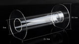2pcs Clear Acrylic Bracelet Display Stand Holder
